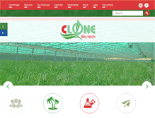 Tablet Screenshot of clonebiotech.com